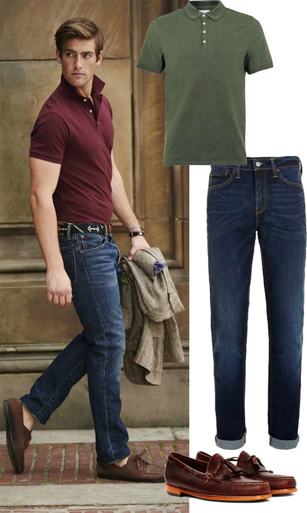 Cách phối đồ nam với quần jeans đẹp và chất-10