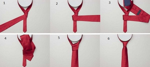 Cách thắt cà vạt nam nhanh đẹp đơn giản nhất-4