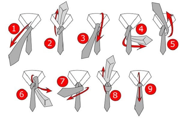 Cách thắt cà vạt nam nhanh đẹp đơn giản nhất-5