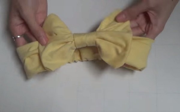 Cách làm băng đô vải đơn giản cho con gái-15