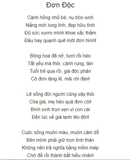 20+ Bài Thơ Hay Về Cuộc Sống Kèm Hình Ảnh Buồn Tâm Trạng Nhất Phần 4