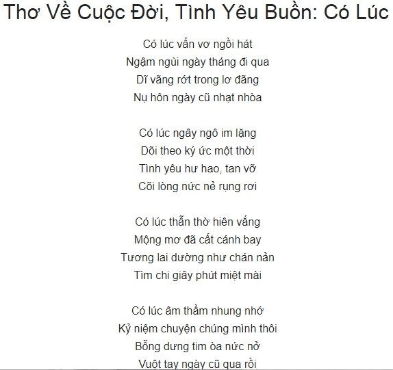 20+ Bài Thơ Hay Về Cuộc Sống Kèm Hình Ảnh Buồn Tâm Trạng Nhất Phần 18