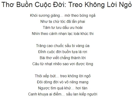 20+ Bài Thơ Hay Về Cuộc Sống Kèm Hình Ảnh Buồn Tâm Trạng Nhất Phần 20