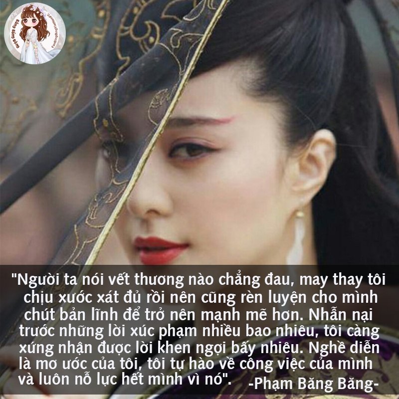 những câu nói hay của phạm bang băng