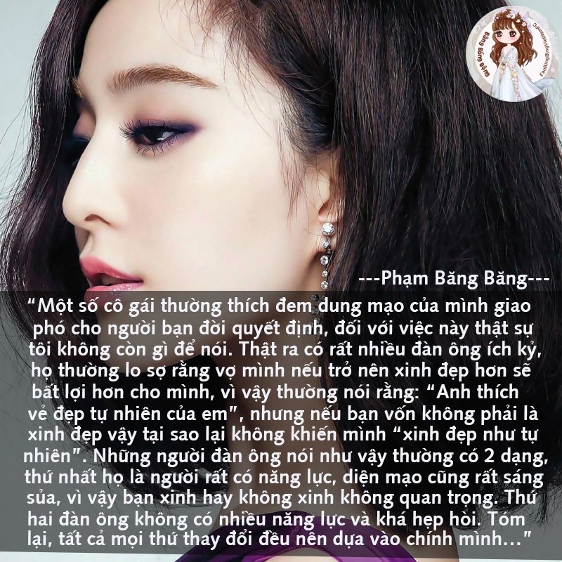 những câu nói hay của phạm bang băng