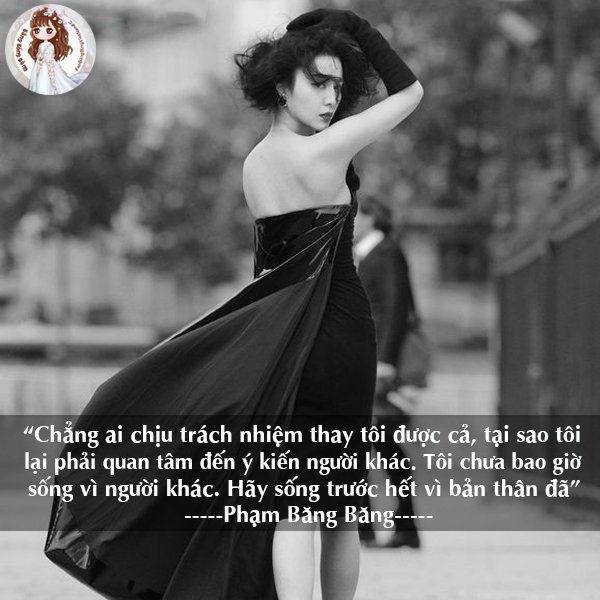 những câu nói hay của phạm bang băng