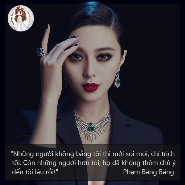 những câu nói hay của phạm bang băng