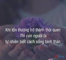 Cảm nhận về sự tổn thương  trong những Stt ý nghĩa nhất     