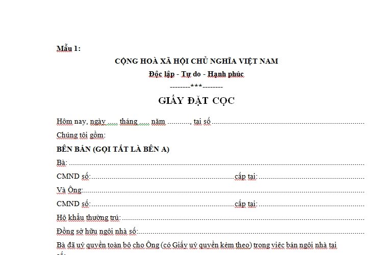 mẫu hợp đồng