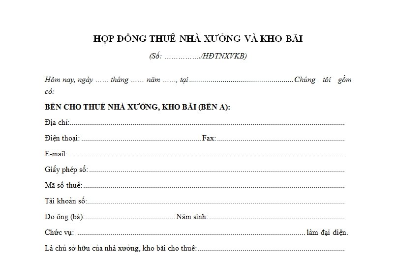 mẫu hợp đồng