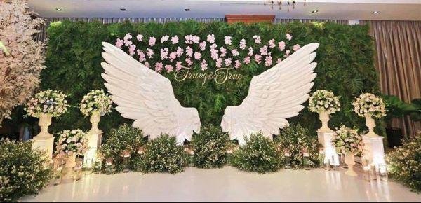 Trang trí backdrop chụp ảnh cưới