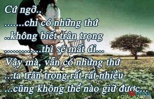 Đôi dòng Stt tâm sự Níu kéo làm gì một kẻ không biết trân trọng em 