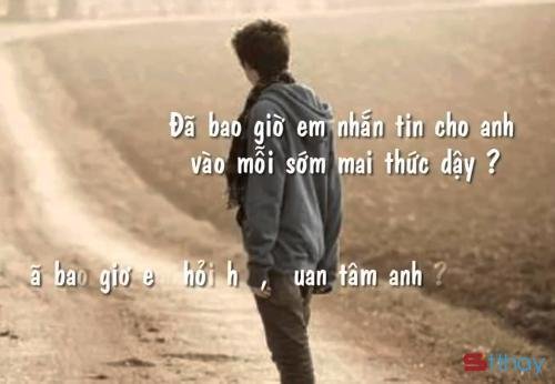 Những Stt gửi em người con gái vô tâm anh yêu chân thành, tự nguyện