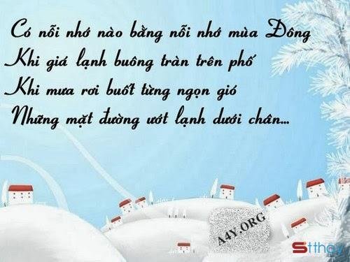 Những Stt tâm trạng nhất về mùa đông – Nỗi suy tư cất giấu 