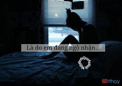 Những Stt trải lòng Là do em tự đa tình hay sao?  