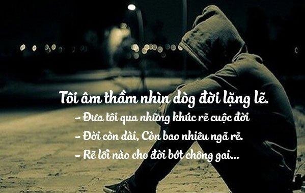 Những câu nói hay về tình yêu buồn của con trai
