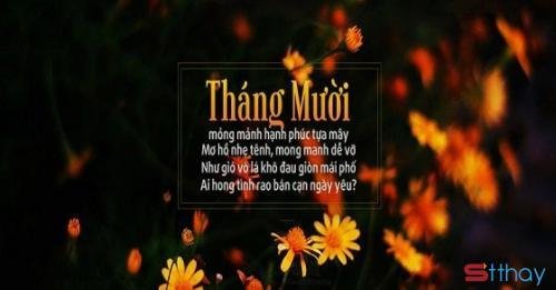 Những status hay gửi đến em, cô gái tháng mười mộng mơ