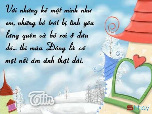 Những status hay về những nỗi cô đơn bất tận khi mùa đông đến