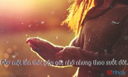 Những stt nhớ anh, một người đặc biệt đã không còn thuộc về em nữa