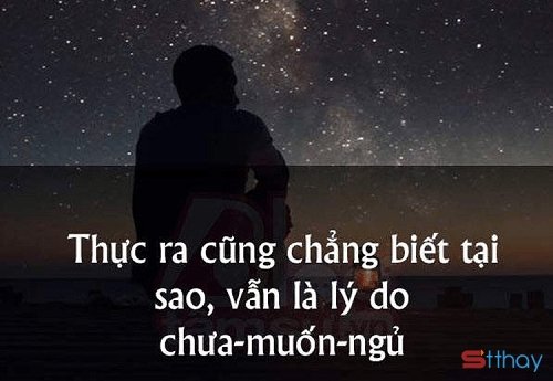 STT đêm là khoảng thời gian chẳng bao giờ vui đối với những kẻ thất bại trong tình yêu