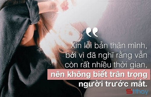STT hối hận lớn nhất của em là buông bỏ người mình đã từng rất yêu