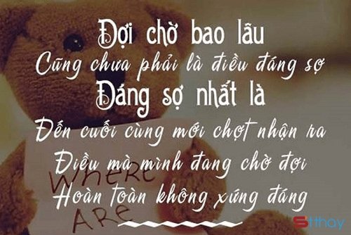 STT mài mòn nỗi nhớ, mài mòn cảm xúc chỉ vì chờ đợi một người