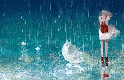 STT ngày buồn nhất chính là ngày trời đổ mưa tầm tã