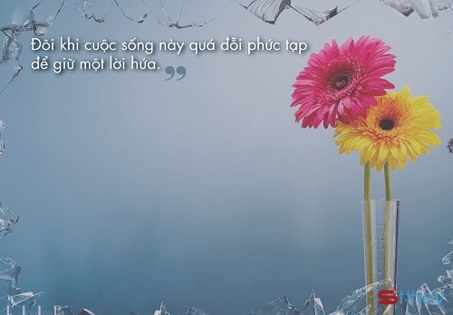 STT những lời hứa mong manh như gió thổi mây bay