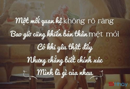 STT thất tình: Anh chưa bao giờ là sự lựa chọn của em