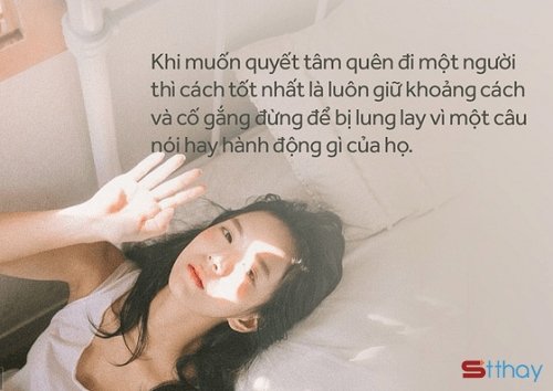 STT thời gian đủ dài sẽ giúp em quên anh