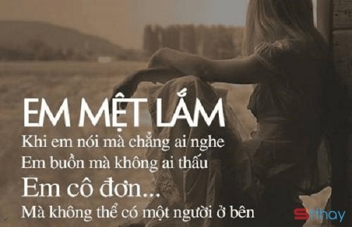 STT vì cả hai ta mình dừng lại thôi anh, em mệt mỏi lắm rồi
