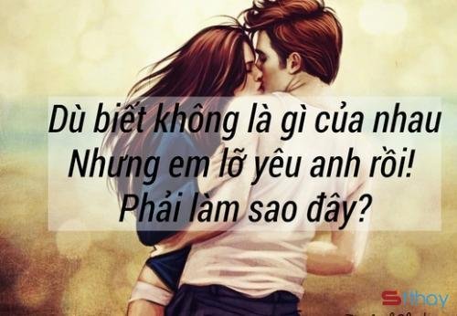 Stt em là gì giữa bộn bề cuộc đời anh, là gì trong trái tim anh ?