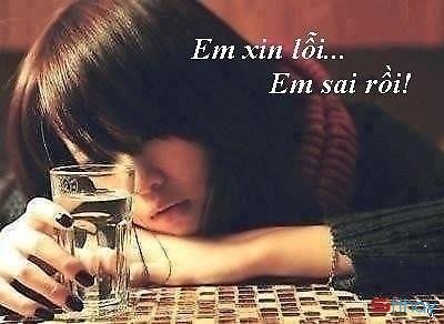 Stt em xin lỗi vì đã khiến anh đau lòng và chịu nhiều tổn thương đến vậy