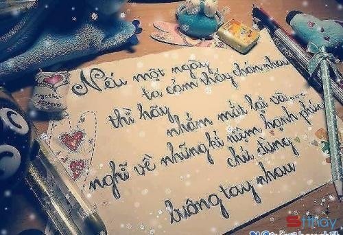 Stt nếu một ngày ta chán nhau hãy nghĩ đến lý do chúng ta bắt đầu
