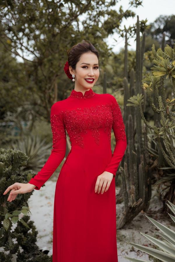 Áo dài cưới truyền thống