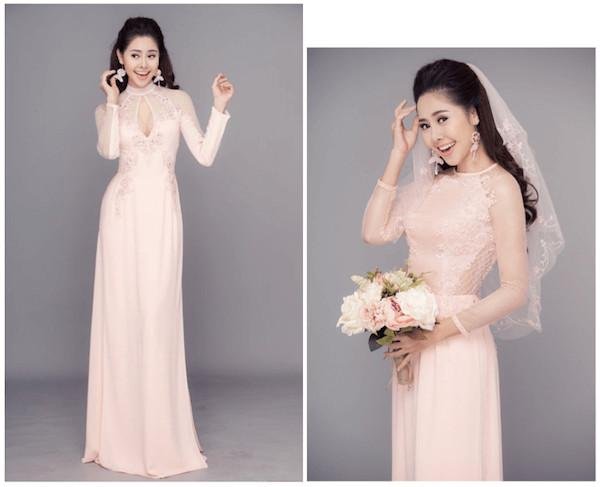 Áo dài cưới truyền thống