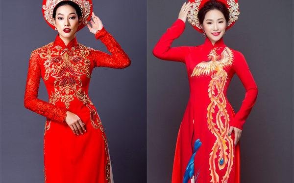 Áo dài cưới truyền thống
