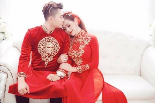 Áo dài cưới truyền thống