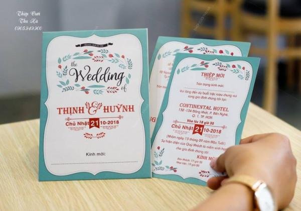 Thiệp cưới công giáo