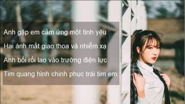 Thơ tán gái hay nhất mọi thời đại khiến nàng đổ trong giây lát