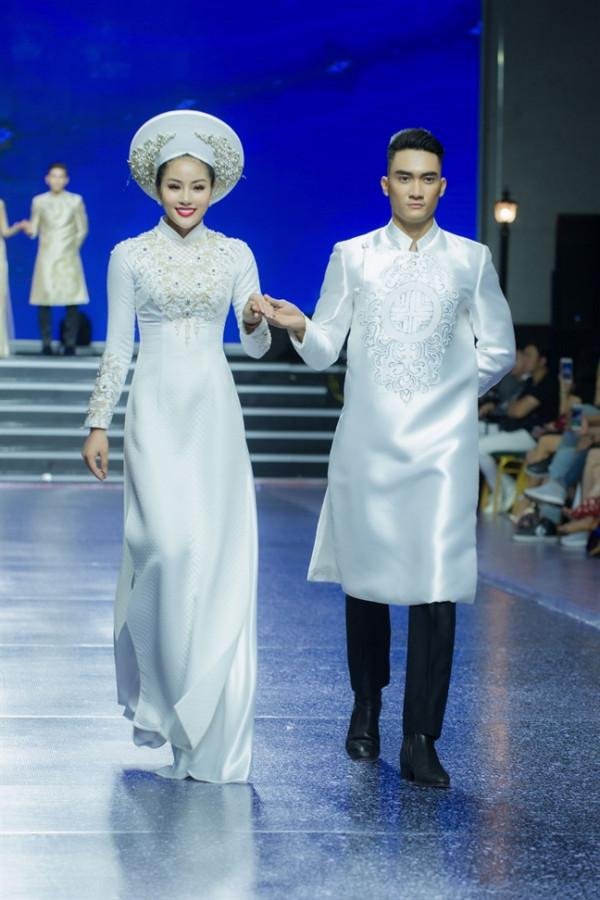 Áo dài cưới cách tân