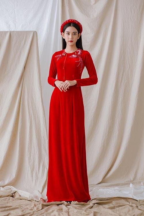 Áo dài cưới cách tân