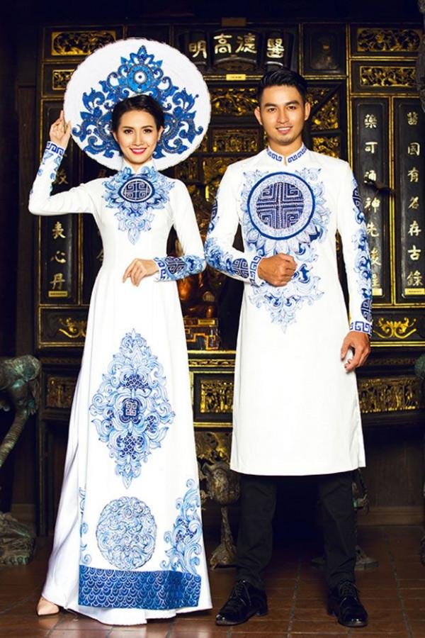 Áo dài cưới cách tân