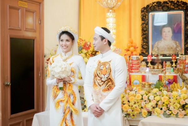 Áo dài cưới cách tân