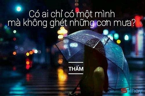 Tổng hợp những stt hợp cảnh ngày mưa hay cho cơn “bão lòng”
