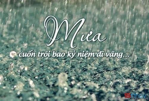 Tổng hợp những stt hợp cảnh ngày mưa hay cho cơn “bão lòng”