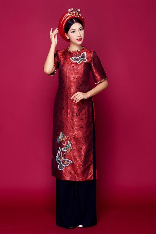 Áo dài cưới cách tân 6