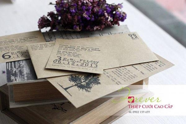 Thiệp cưới cao cấp 