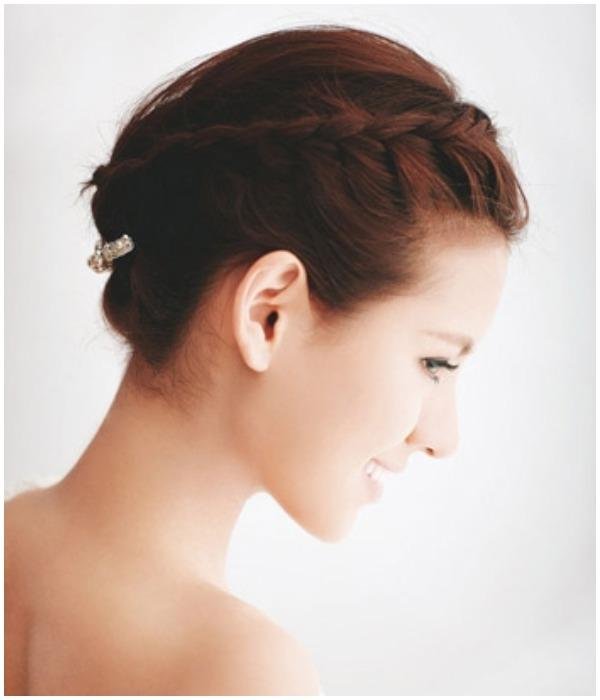 Trang điểm cô dâu tóc ngắn