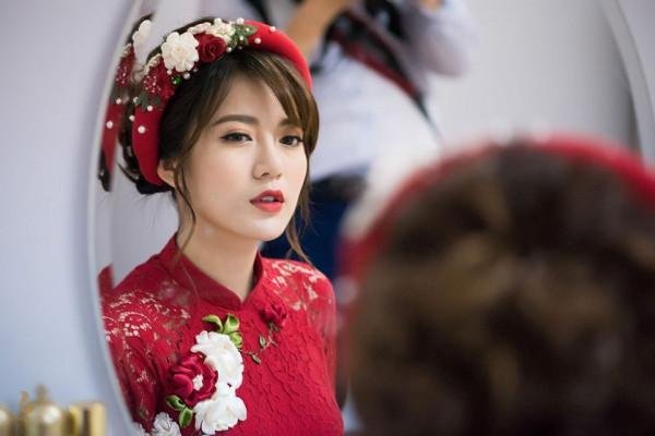 Trang điểm cô dâu tóc ngắn